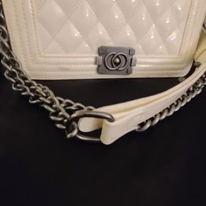 Sex And The City... White Crossbody Hard crossbody bag purse